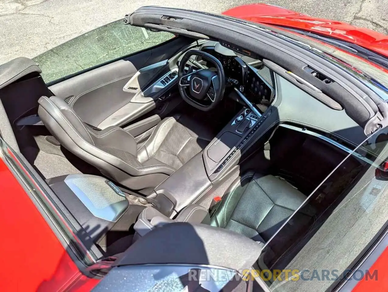 5 fotografías del automóvil dañado 1G1YB3D4XM5106XXX CHEVROLET CORVETTE 2021