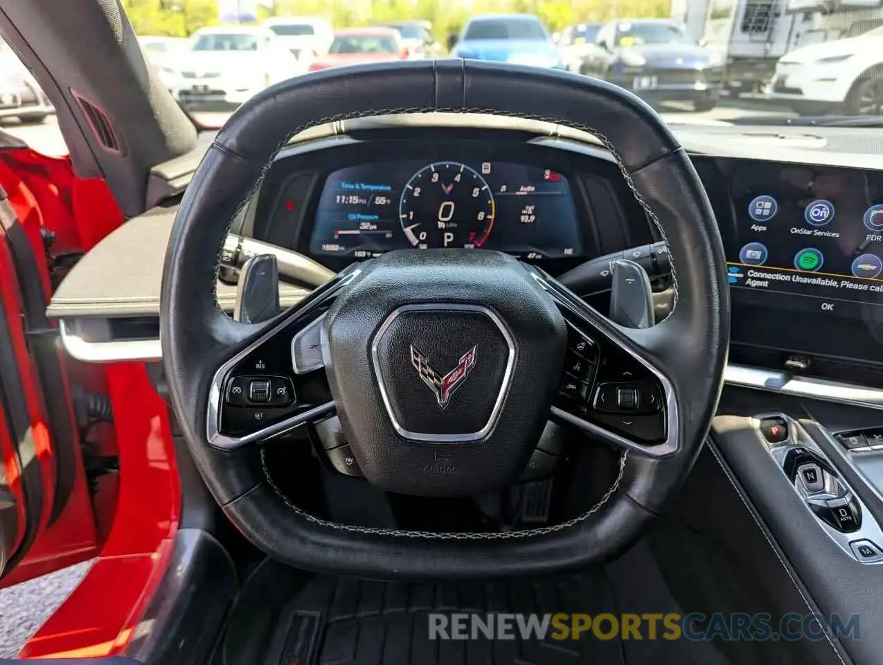 7 fotografías del automóvil dañado 1G1YB3D4XM5106XXX CHEVROLET CORVETTE 2021