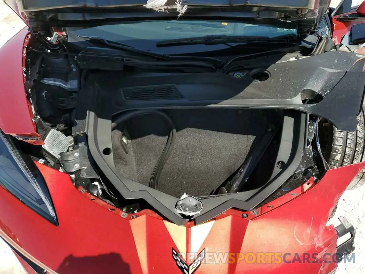 11 fotografías del automóvil dañado 1G1YC3D43M5103097 CHEVROLET CORVETTE 2021