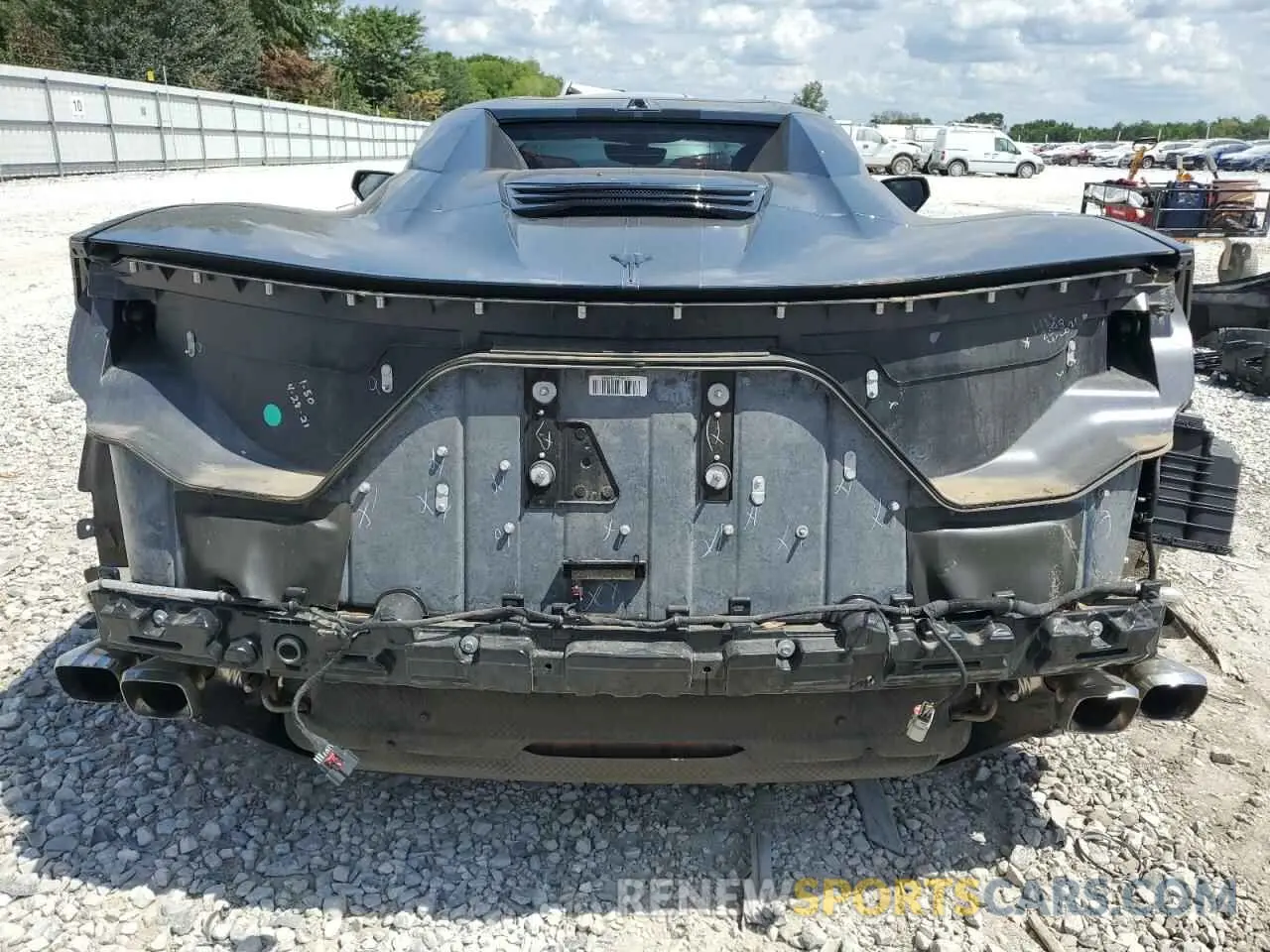 6 fotografías del automóvil dañado 1G1YC3D43M5113029 CHEVROLET CORVETTE 2021