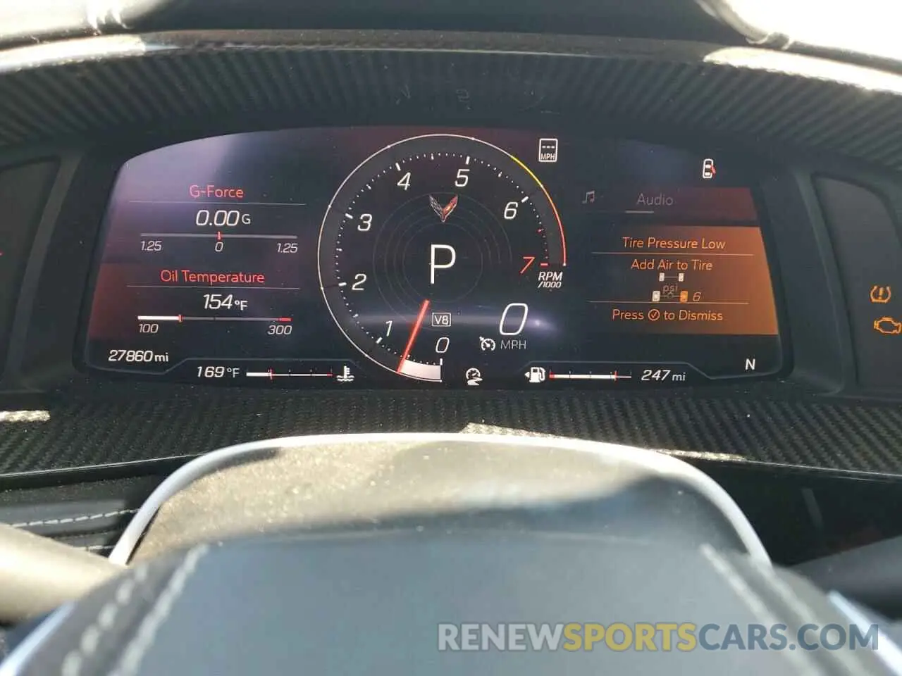 9 fotografías del automóvil dañado 1G1YC3D43M5113029 CHEVROLET CORVETTE 2021