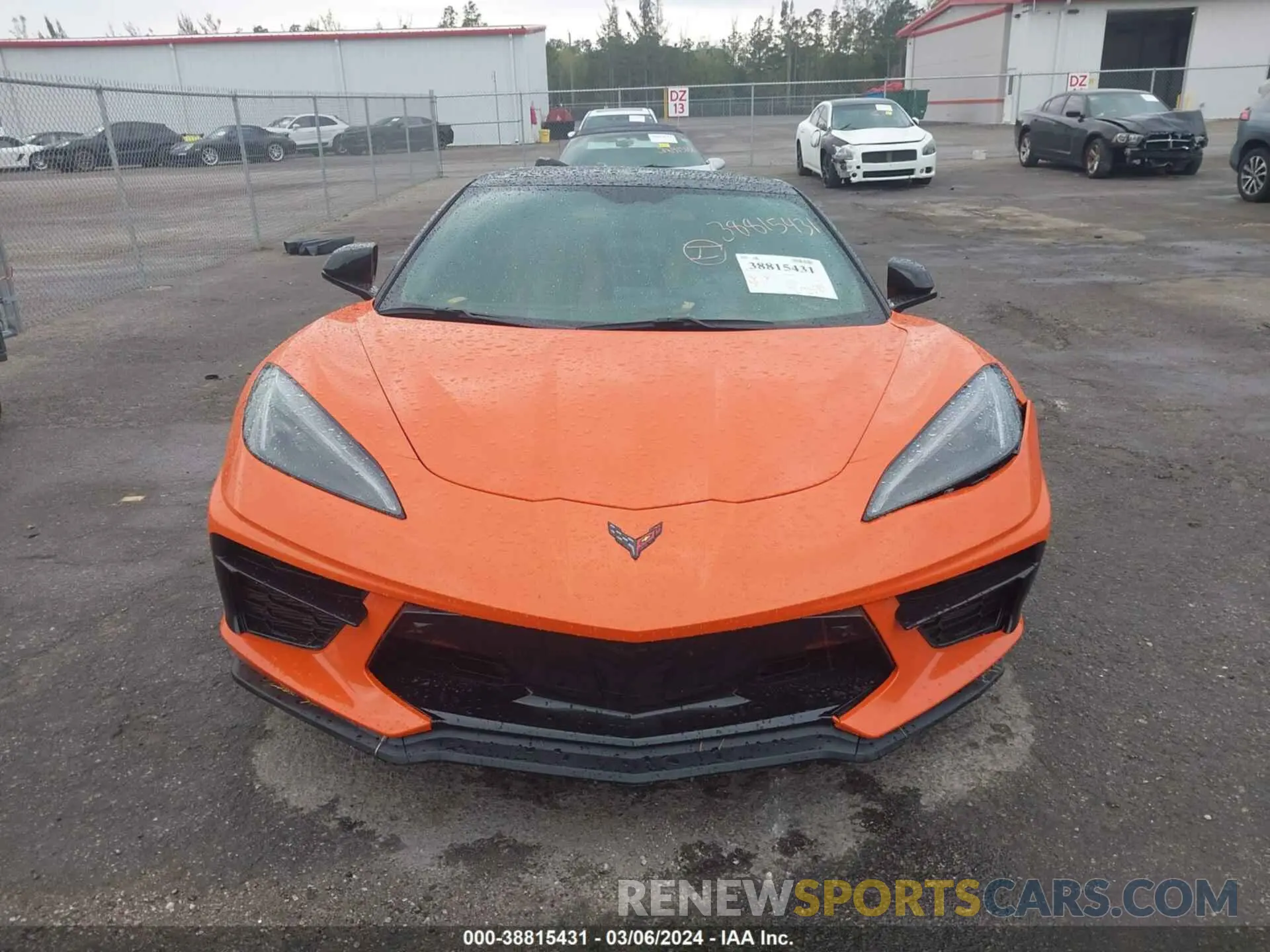 12 fotografías del automóvil dañado 1G1YC3D49M5114105 CHEVROLET CORVETTE 2021