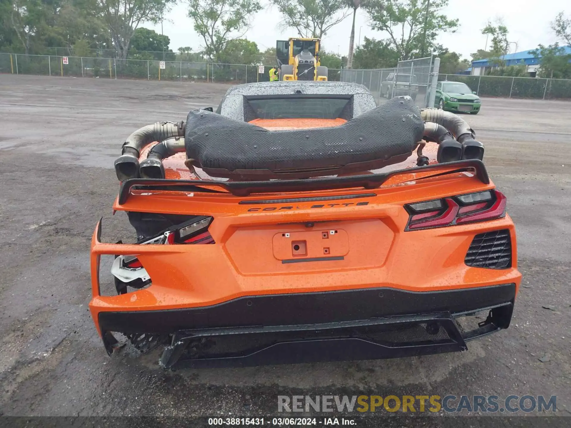 16 fotografías del automóvil dañado 1G1YC3D49M5114105 CHEVROLET CORVETTE 2021