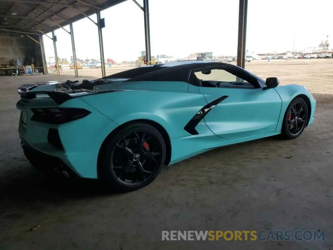 3 fotografías del automóvil dañado 1G1YC3D4XM5105039 CHEVROLET CORVETTE 2021