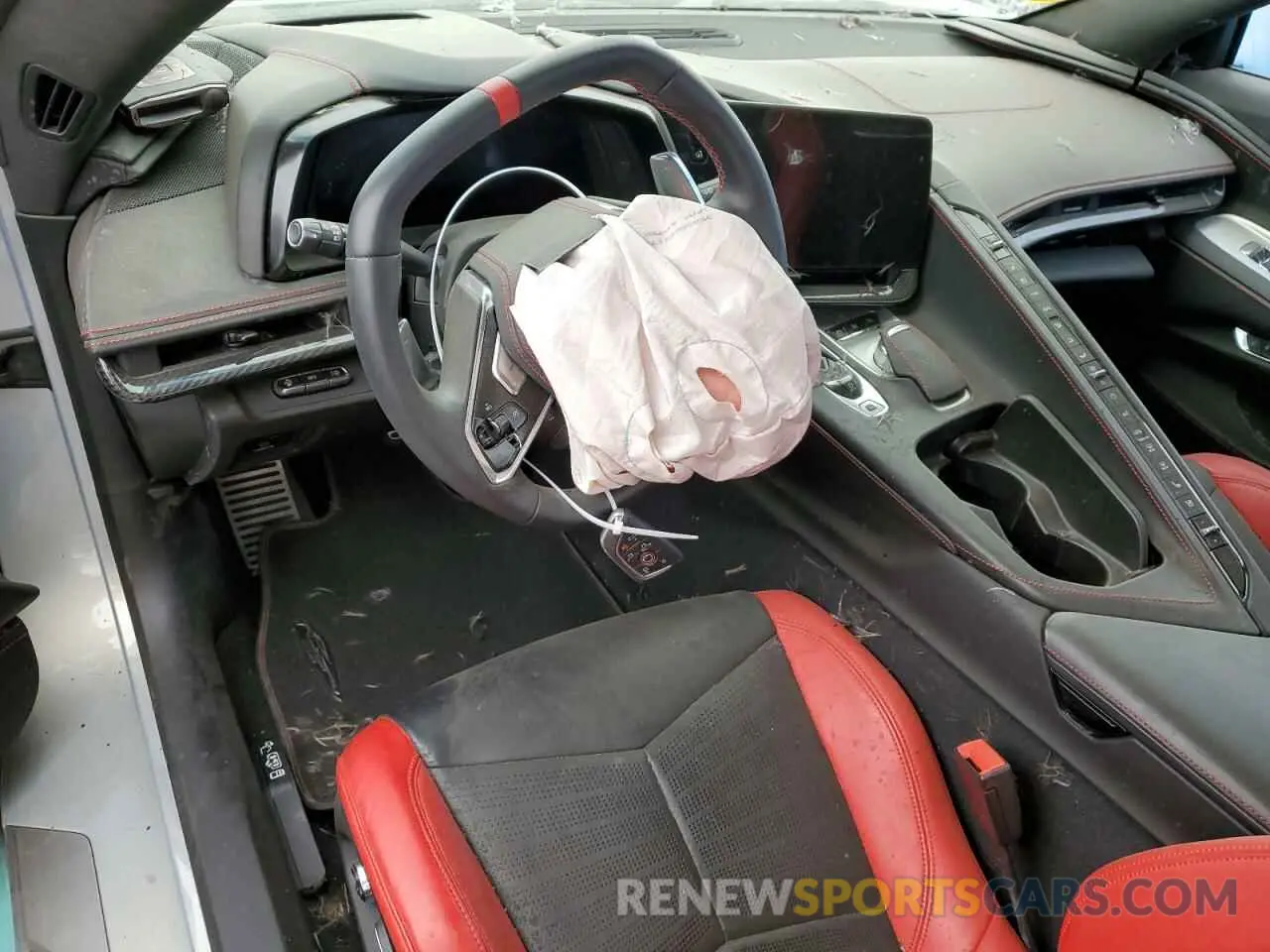 8 fotografías del automóvil dañado 1G1YC3D4XM5105039 CHEVROLET CORVETTE 2021