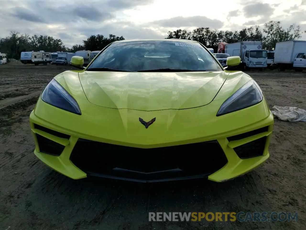 5 fotografías del automóvil dañado 1G1YA2D40N5116990 CHEVROLET CORVETTE 2022