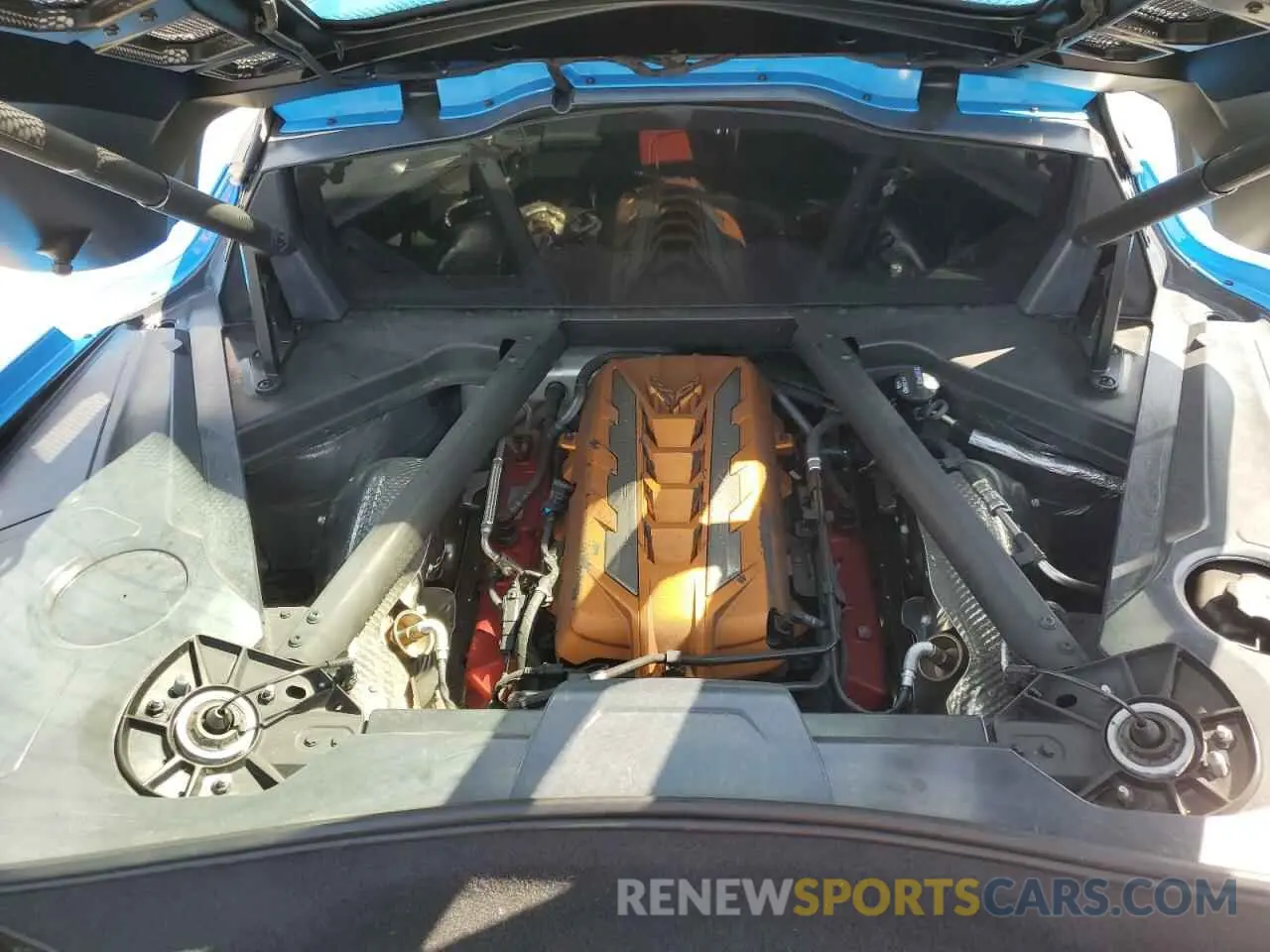11 fotografías del automóvil dañado 1G1YB2D49N5115320 CHEVROLET CORVETTE 2022