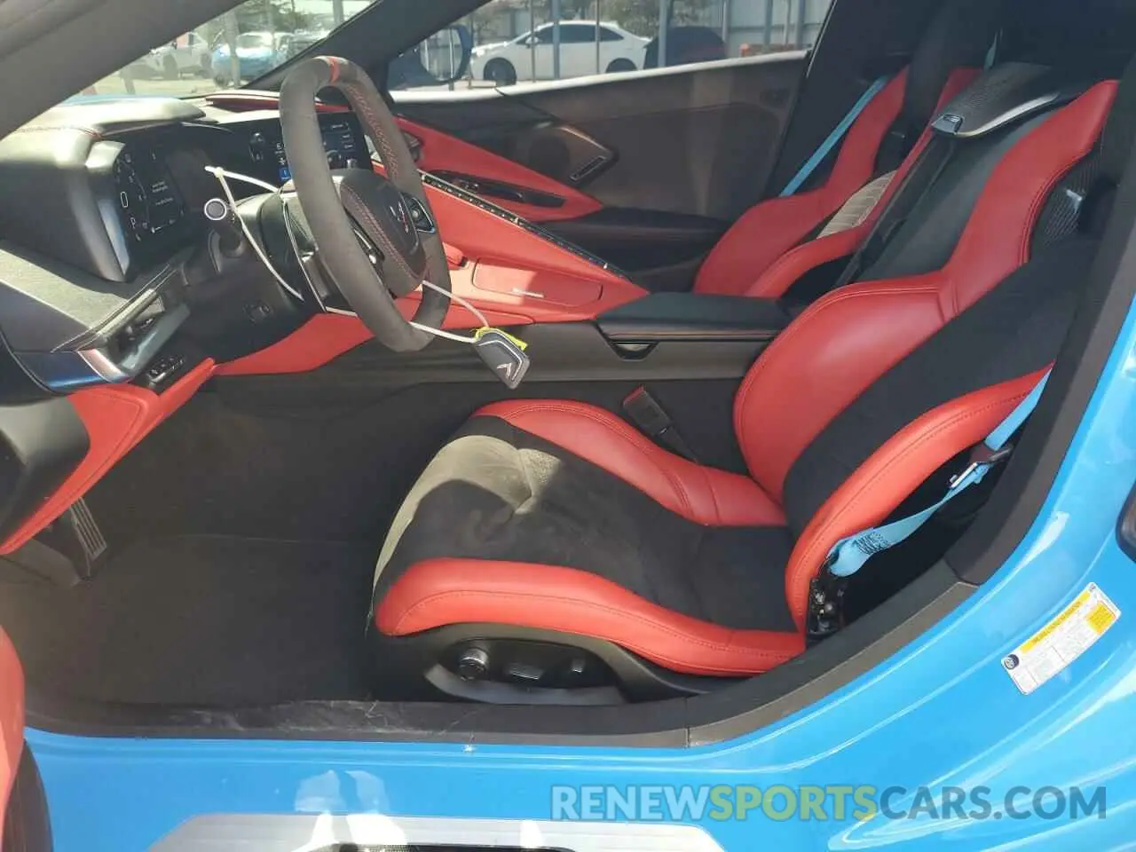 7 fotografías del automóvil dañado 1G1YB2D49N5115320 CHEVROLET CORVETTE 2022