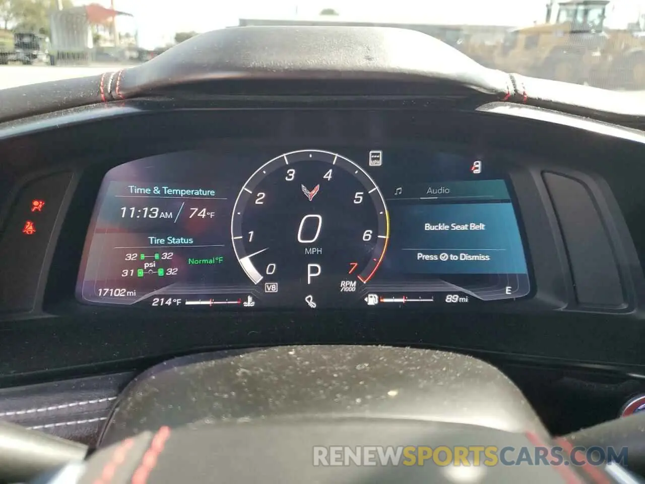 9 fotografías del automóvil dañado 1G1YB2D49N5115320 CHEVROLET CORVETTE 2022