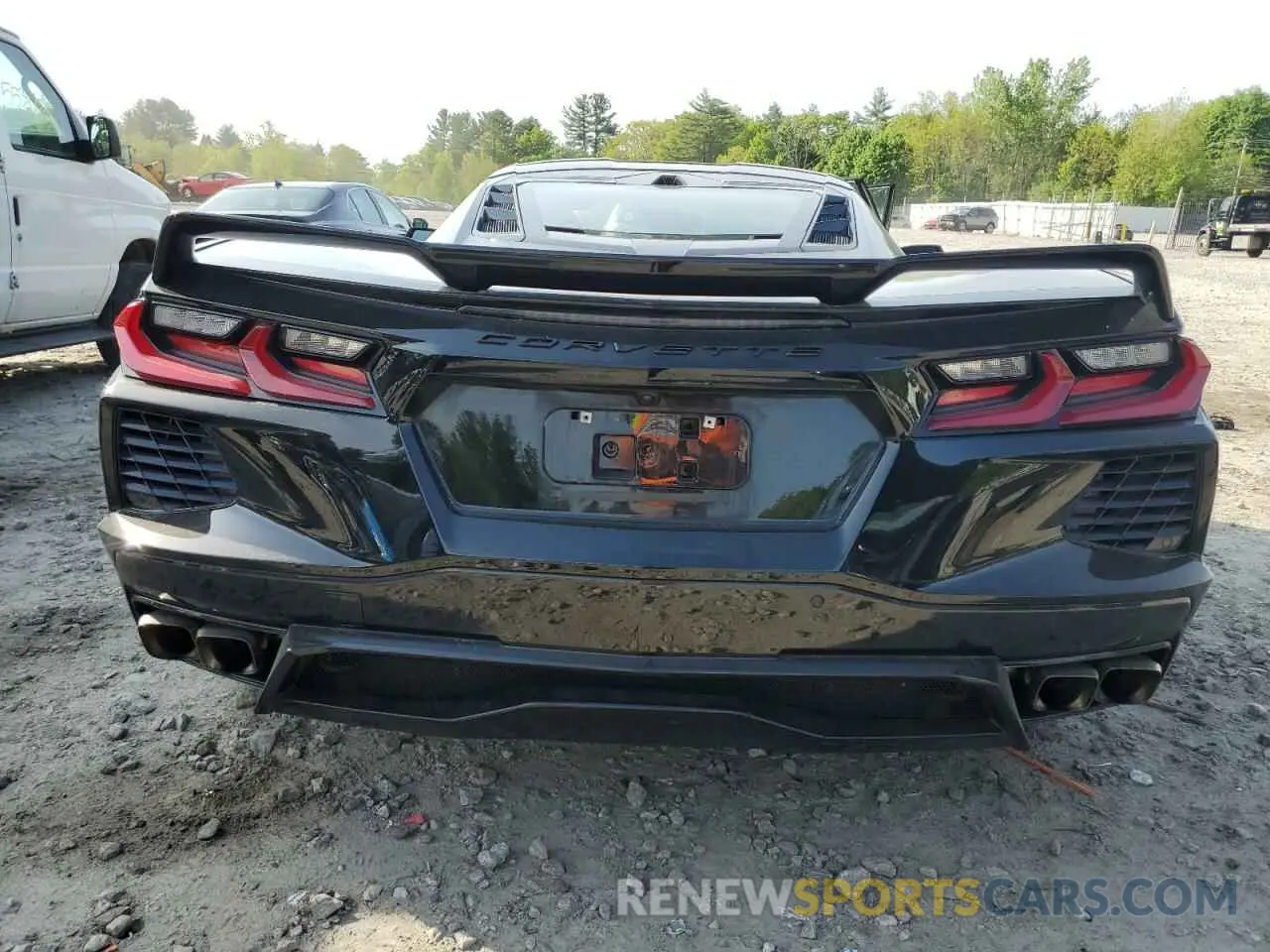 6 fotografías del automóvil dañado 1G1YC2D46N5117832 CHEVROLET CORVETTE 2022