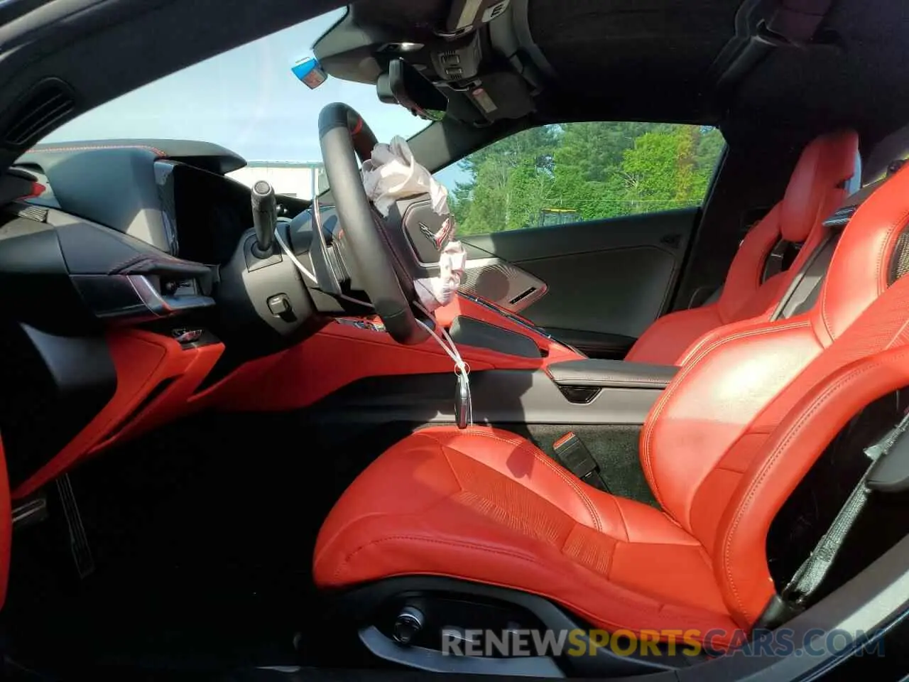 7 fotografías del automóvil dañado 1G1YC2D46N5117832 CHEVROLET CORVETTE 2022