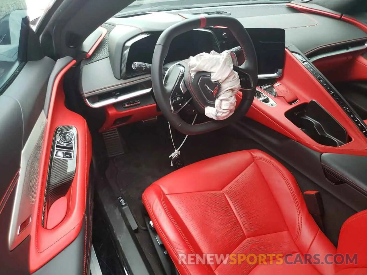 8 fotografías del automóvil dañado 1G1YC2D46N5117832 CHEVROLET CORVETTE 2022