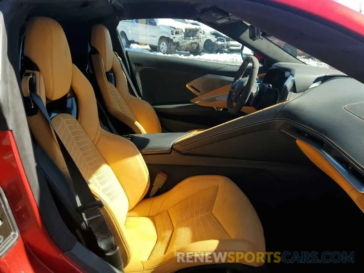 10 fotografías del automóvil dañado 1G1YC2D48N5112678 CHEVROLET CORVETTE 2022