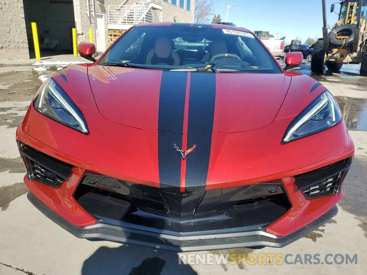 5 fotografías del automóvil dañado 1G1YC2D48N5112678 CHEVROLET CORVETTE 2022