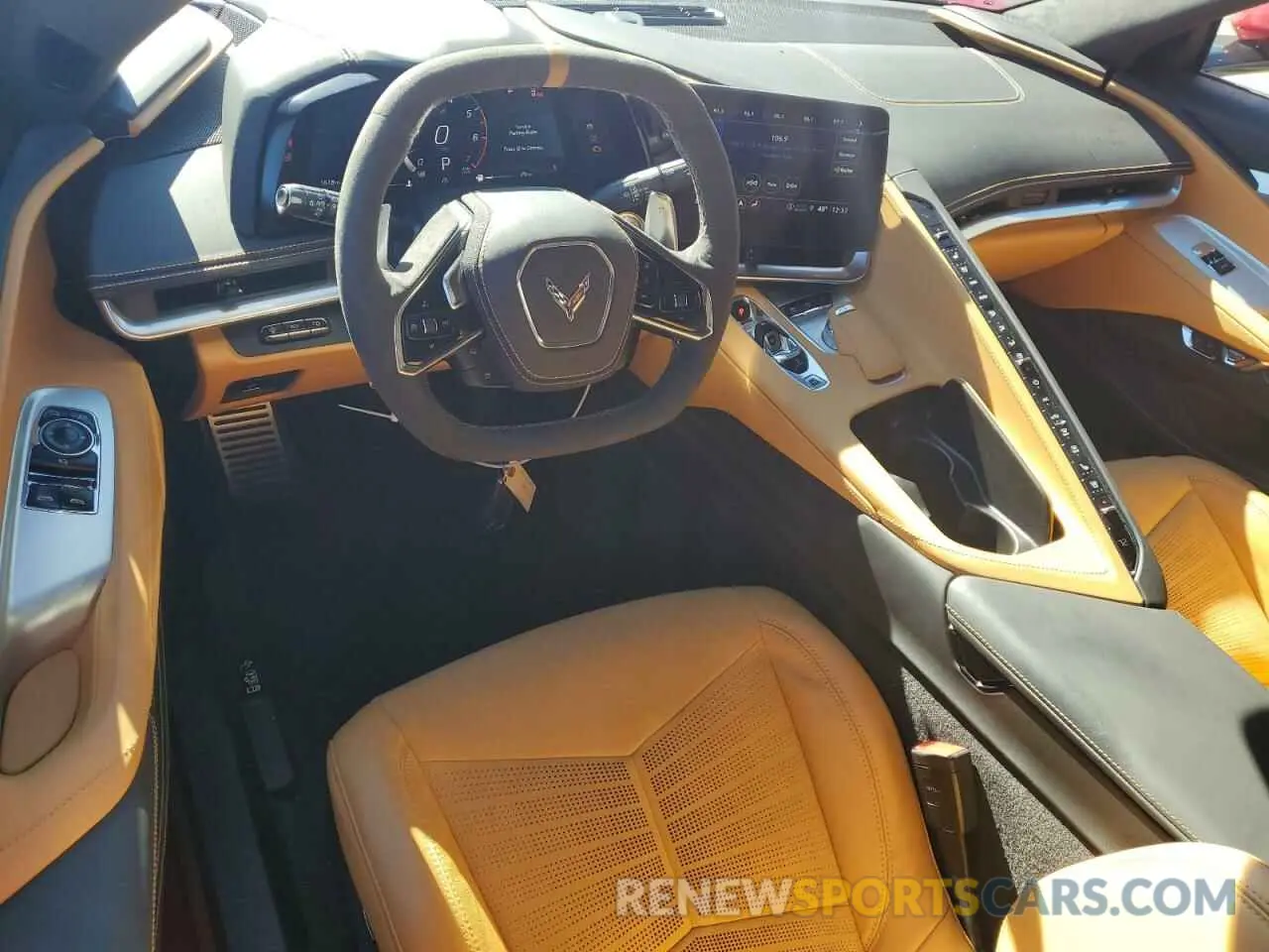 8 fotografías del automóvil dañado 1G1YC2D48N5112678 CHEVROLET CORVETTE 2022