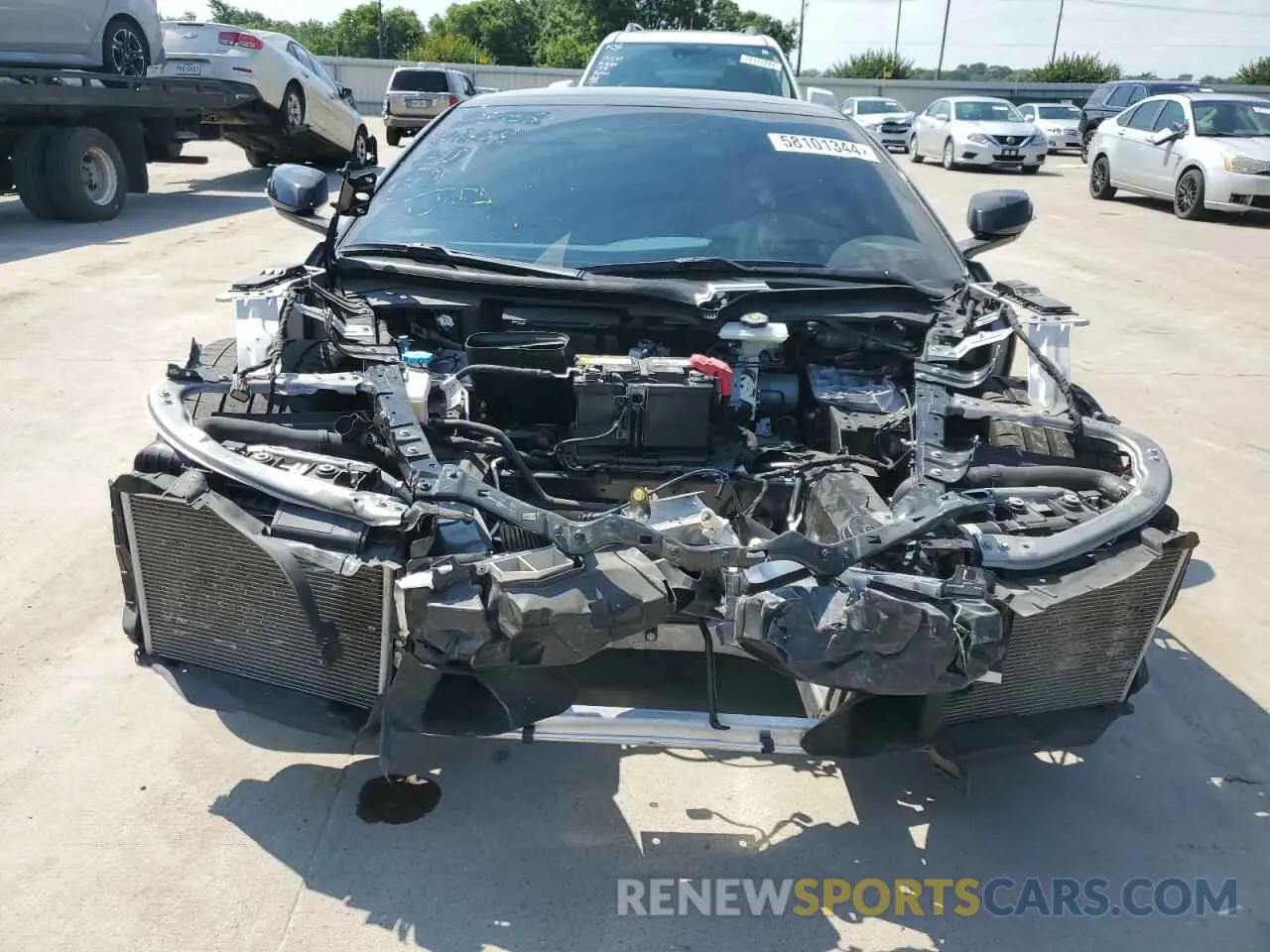 5 fotografías del automóvil dañado 1G1YC3D41N5102760 CHEVROLET CORVETTE 2022