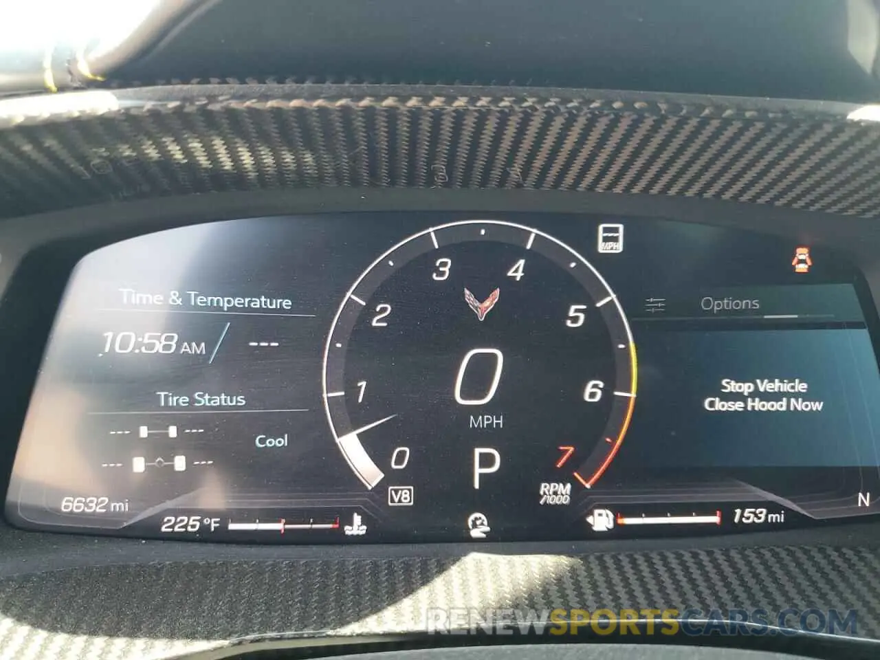 9 fotografías del automóvil dañado 1G1YC3D41N5102760 CHEVROLET CORVETTE 2022