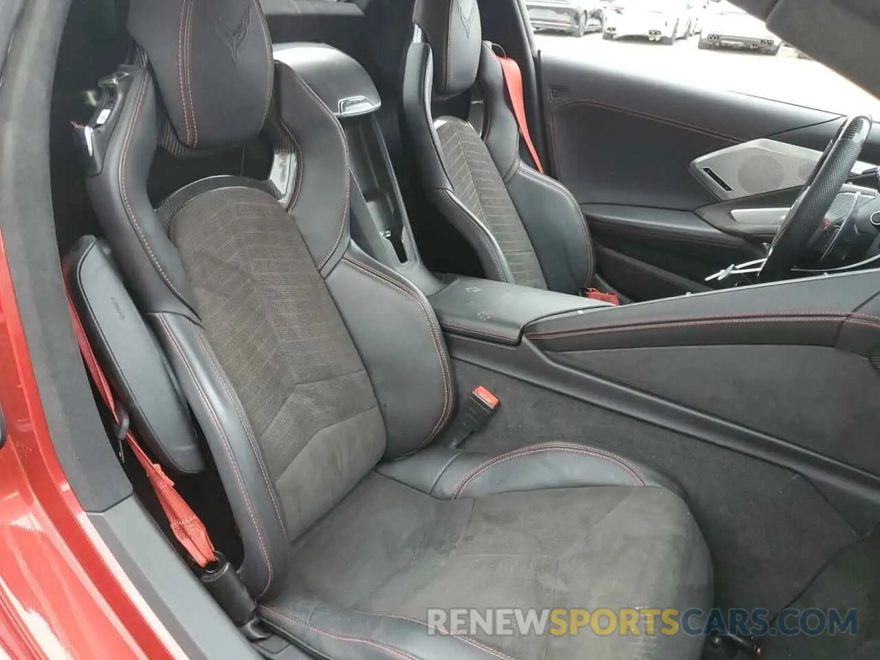 10 fotografías del automóvil dañado 1G1YC3D47N5114329 CHEVROLET CORVETTE 2022