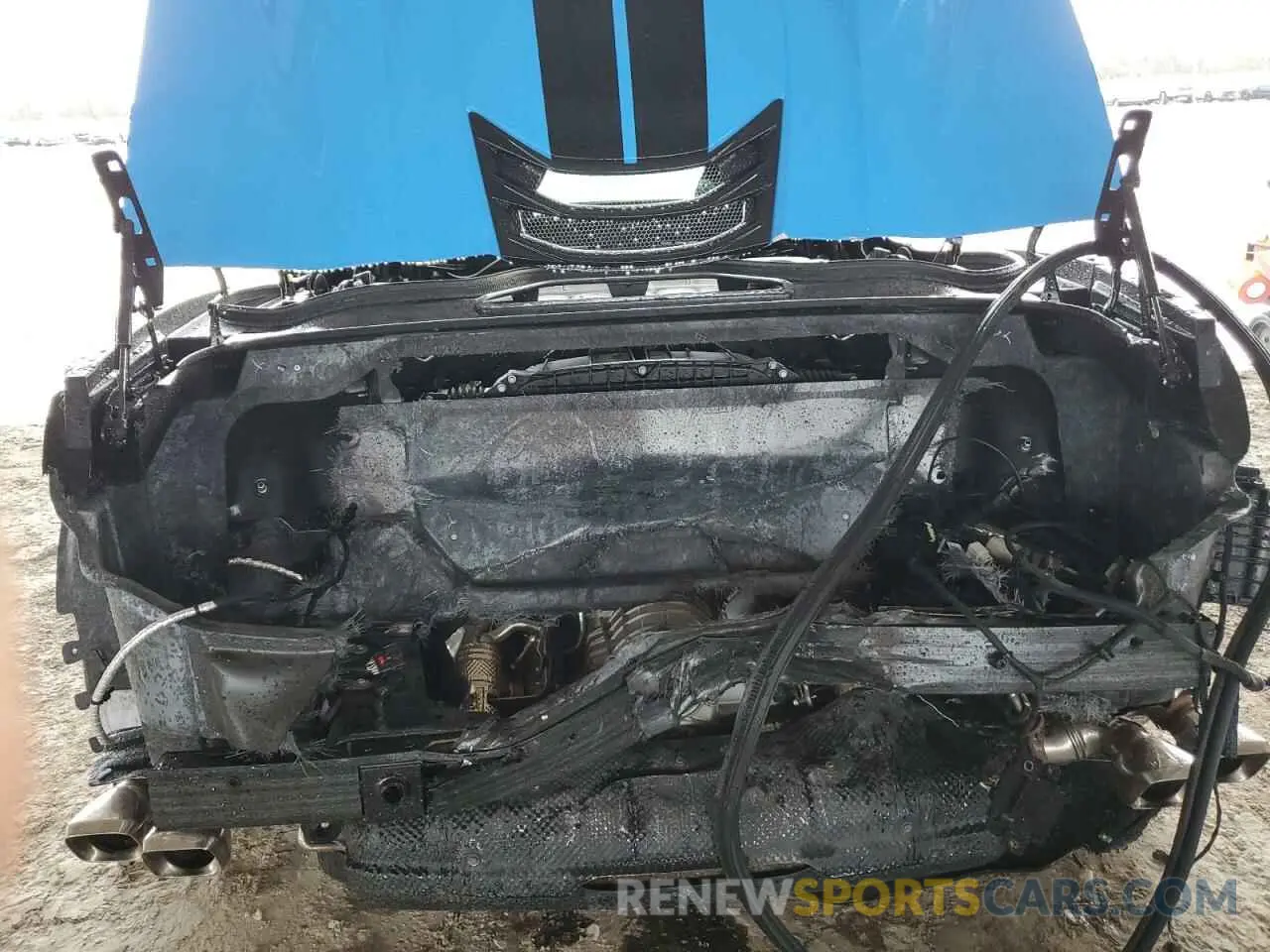 6 fotografías del automóvil dañado 1G1YC3D47N5115044 CHEVROLET CORVETTE 2022