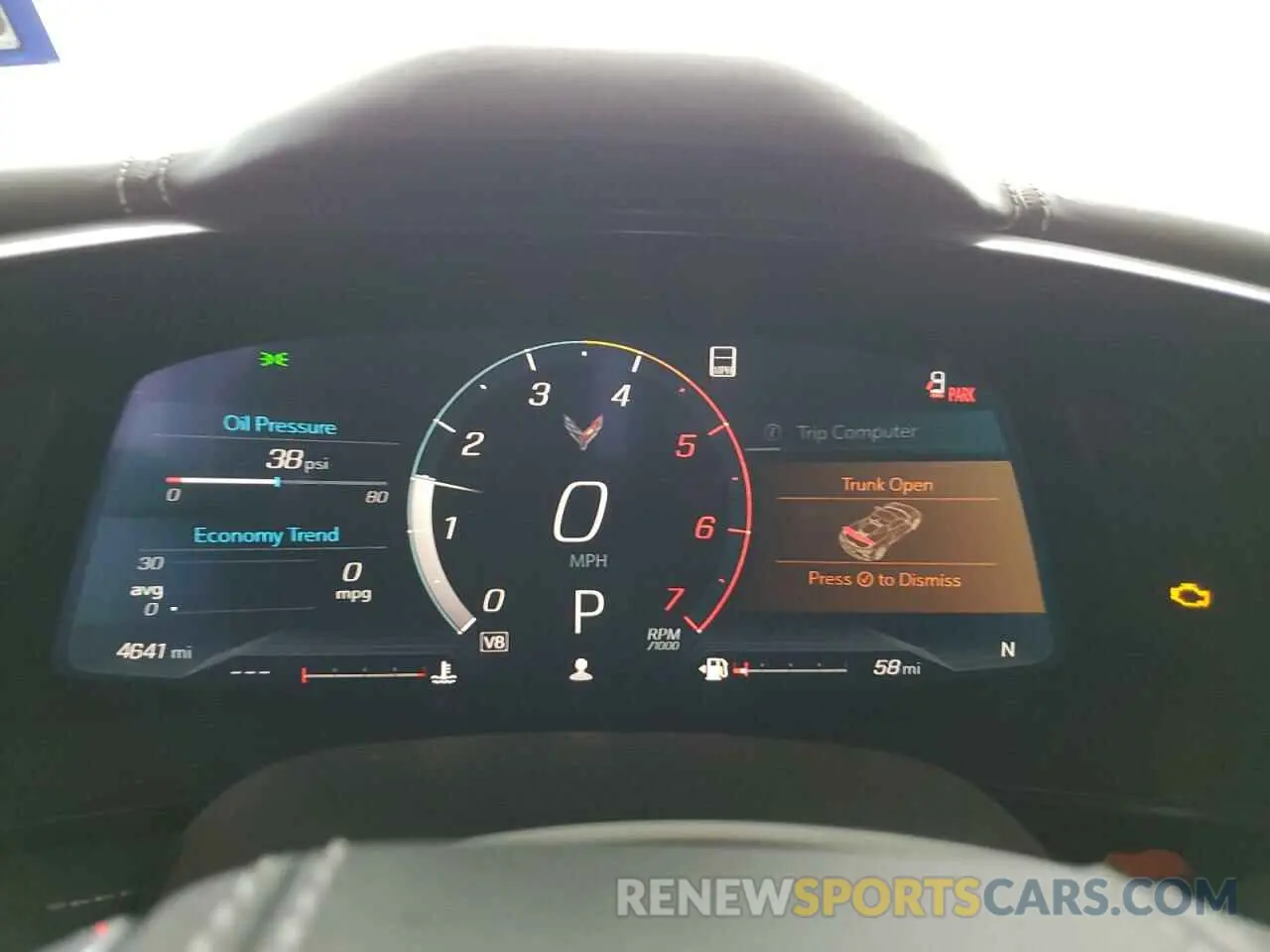 9 fotografías del automóvil dañado 1G1YC3D47N5115044 CHEVROLET CORVETTE 2022