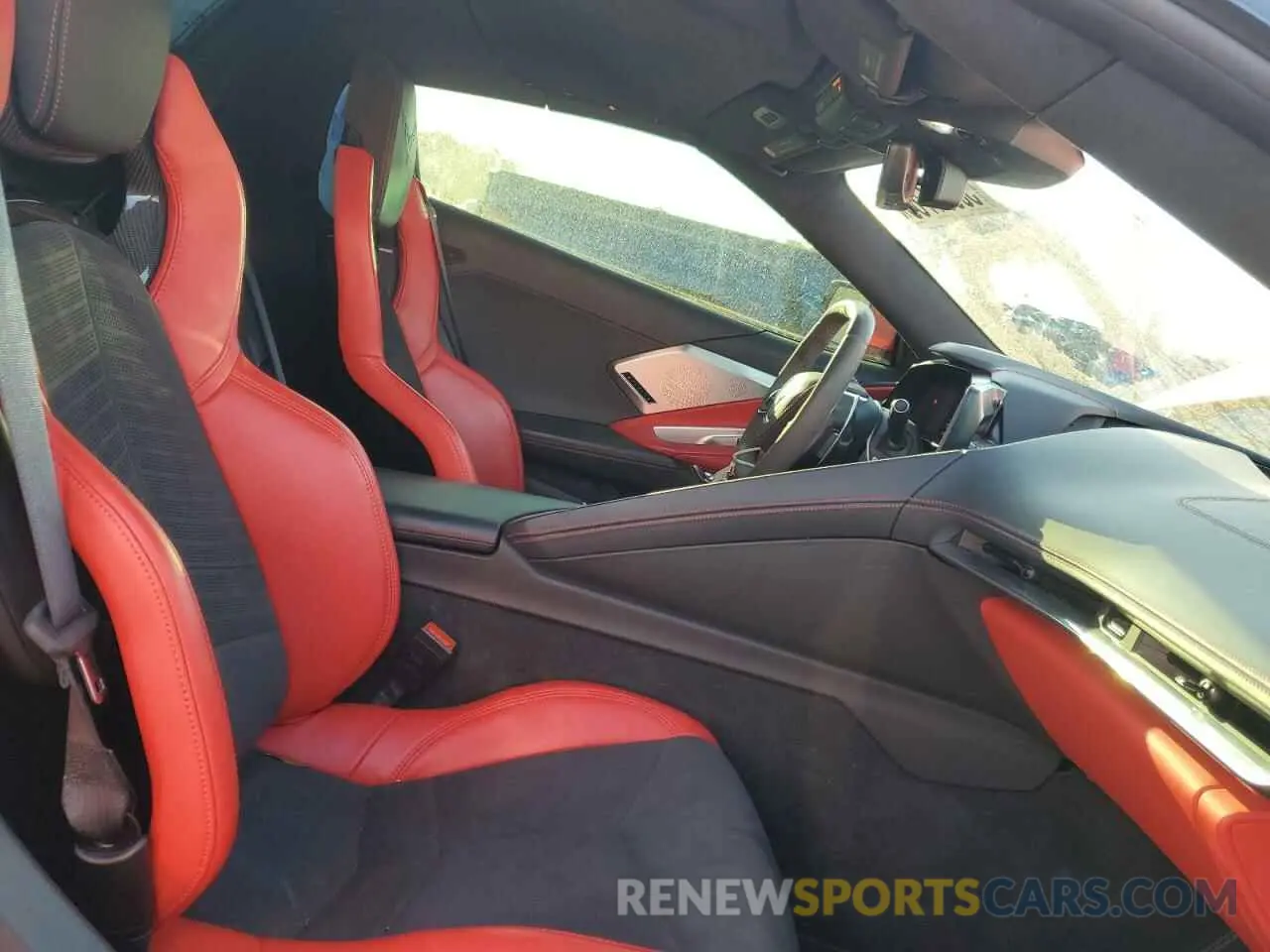10 fotografías del automóvil dañado 1G1YC3D48N5111147 CHEVROLET CORVETTE 2022