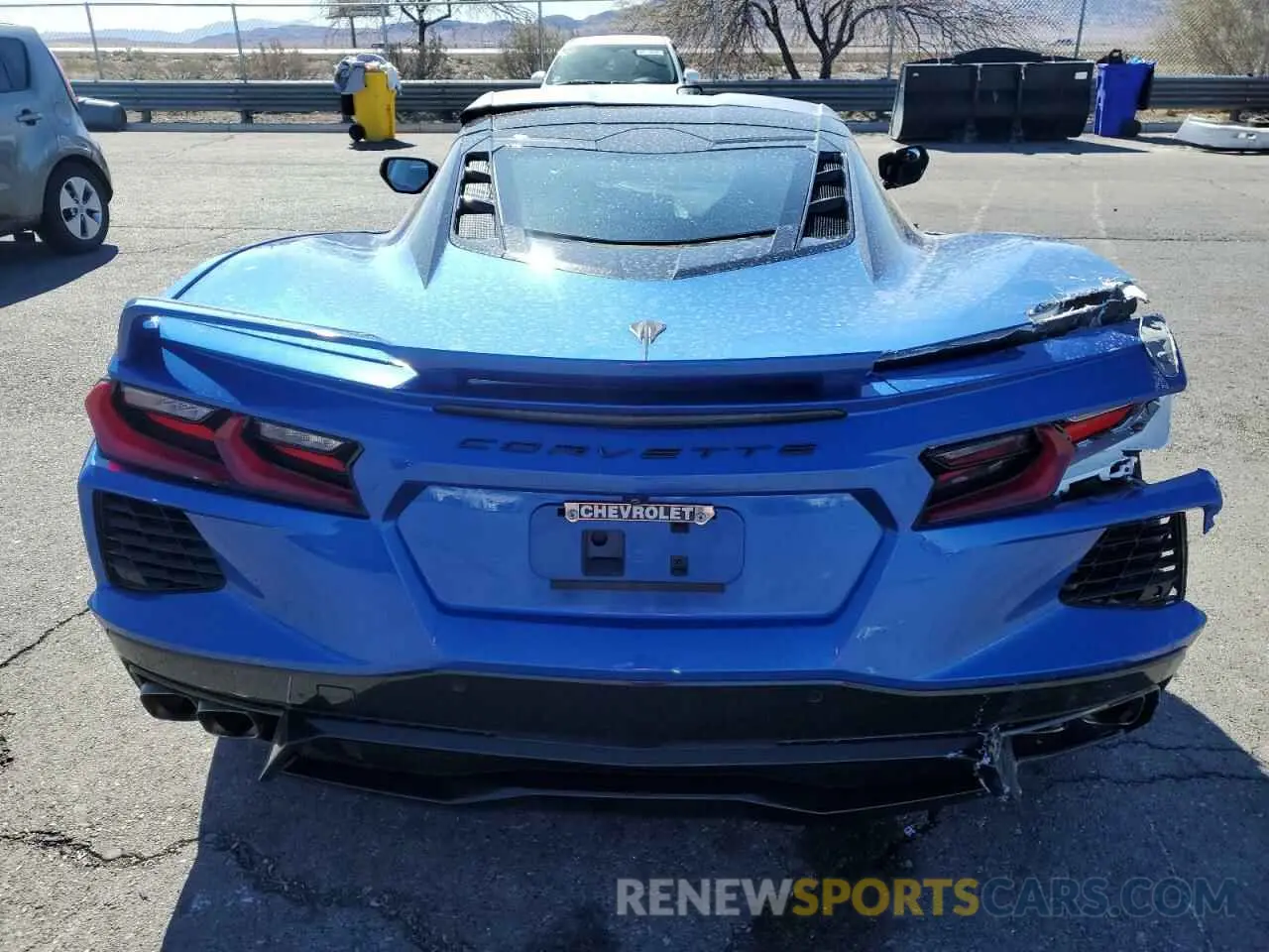 6 fotografías del automóvil dañado 1G1YA2D42P5110384 CHEVROLET CORVETTE 2023
