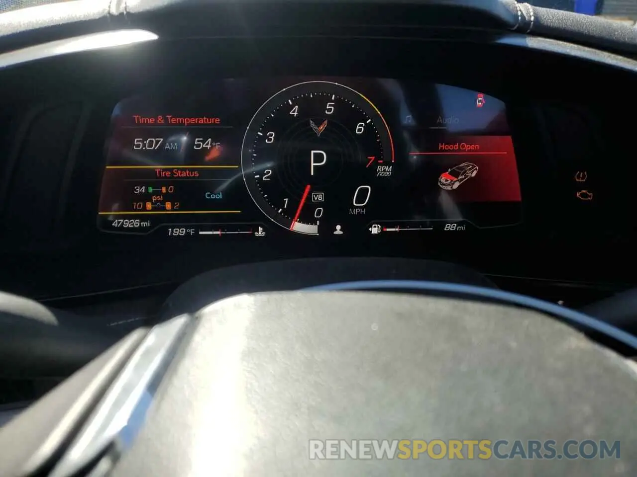 9 fotografías del automóvil dañado 1G1YA2D42P5110384 CHEVROLET CORVETTE 2023