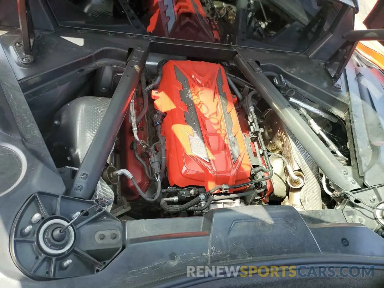 11 fotografías del automóvil dañado 1G1YB2D40P5137371 CHEVROLET CORVETTE 2023