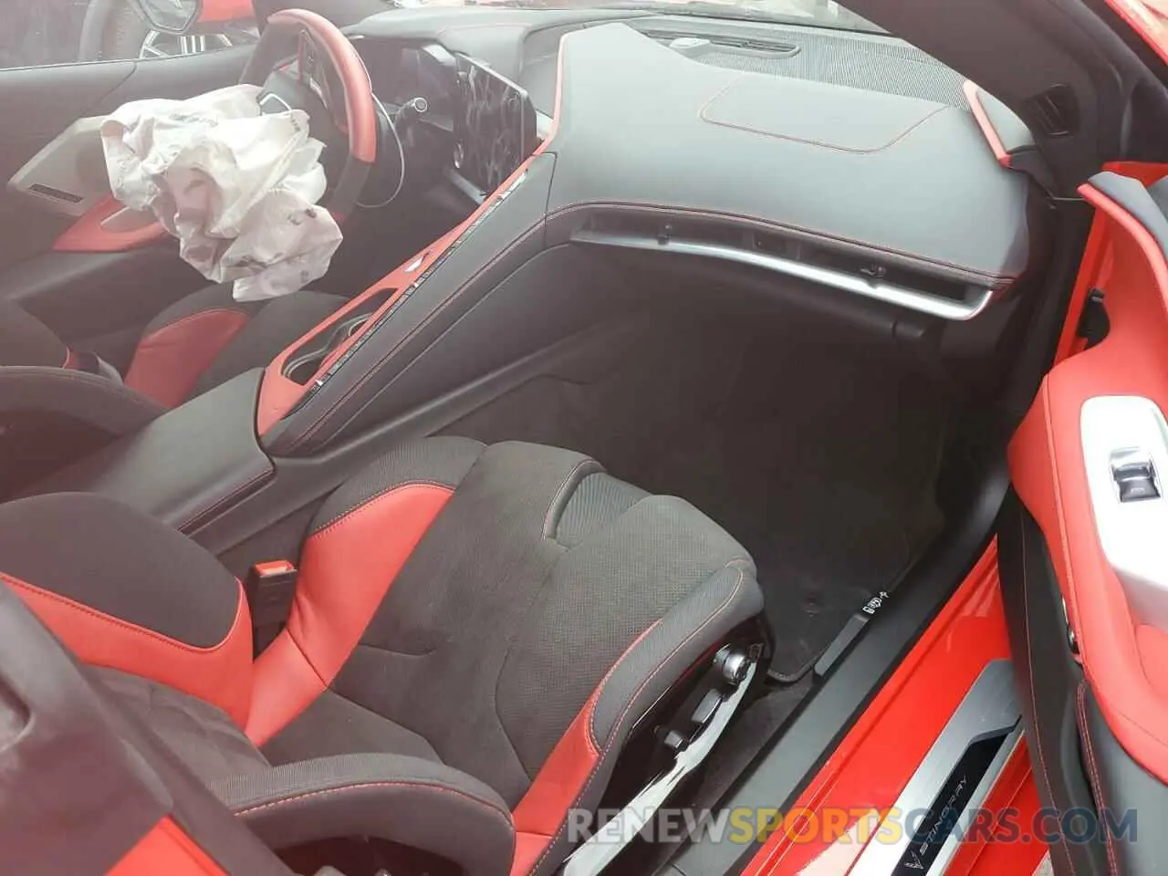 8 fotografías del automóvil dañado 1G1YB2D44P5116636 CHEVROLET CORVETTE 2023