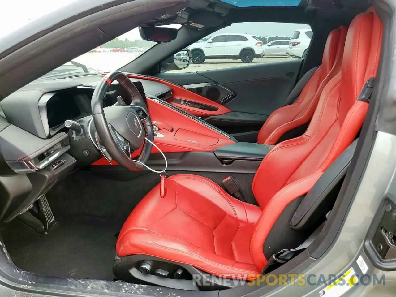 7 fotografías del automóvil dañado 1G1YB2D48P5112816 CHEVROLET CORVETTE 2023