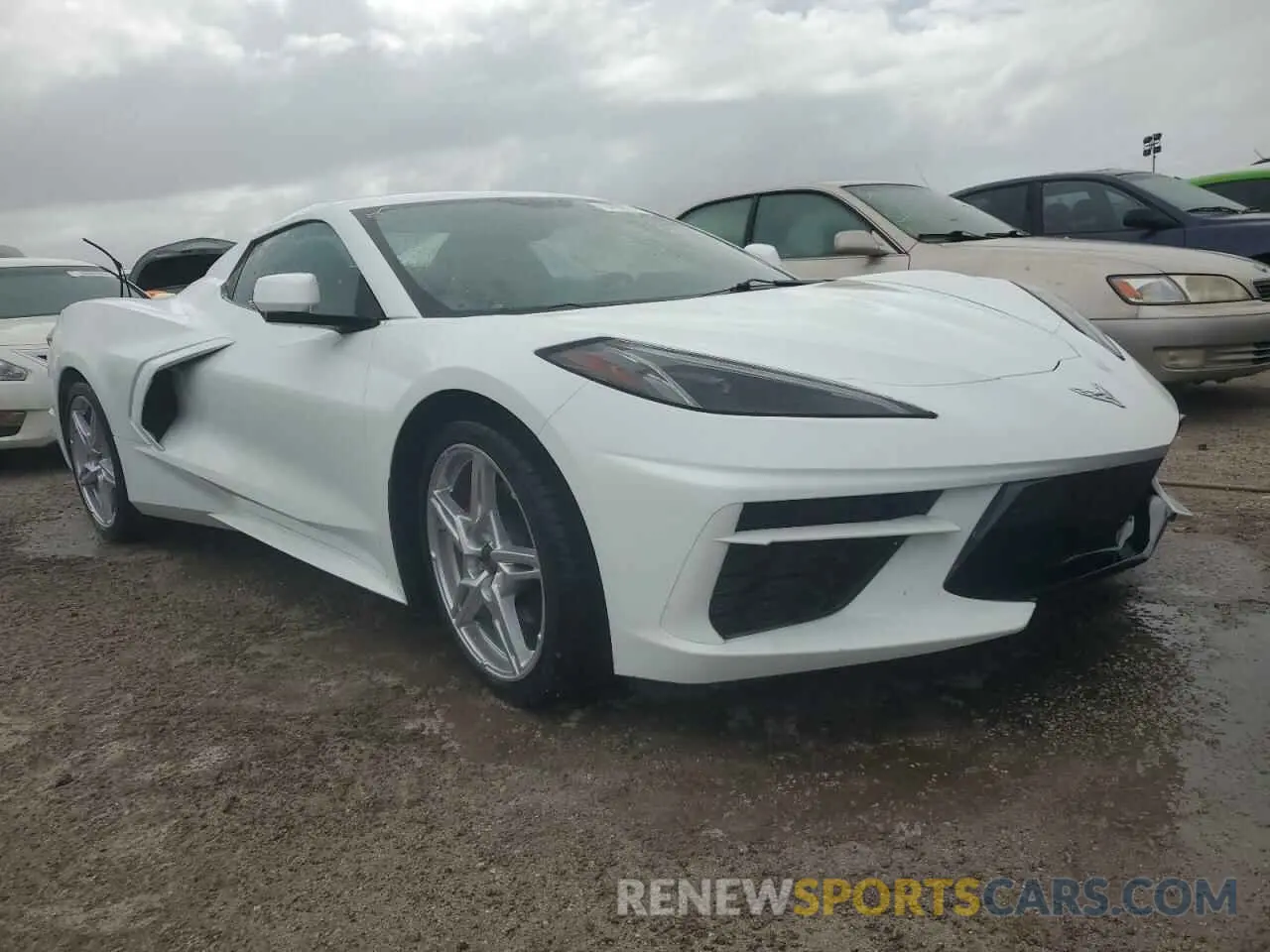 4 fotografías del automóvil dañado 1G1YB3D40P5136999 CHEVROLET CORVETTE 2023