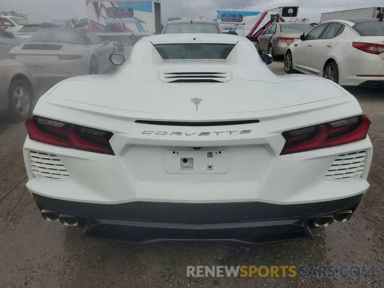 6 fotografías del automóvil dañado 1G1YB3D40P5136999 CHEVROLET CORVETTE 2023