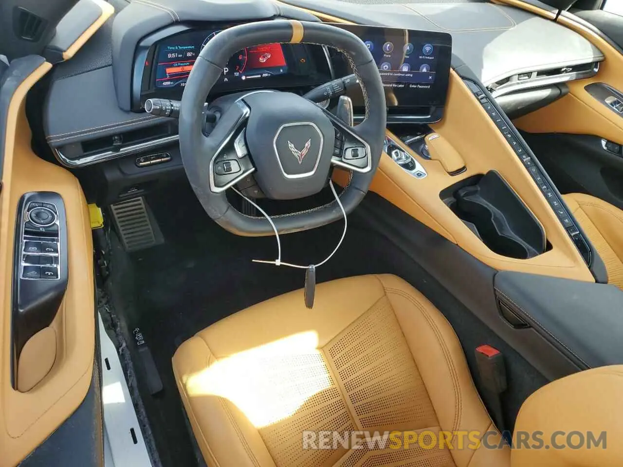 8 fotografías del automóvil dañado 1G1YB3D40P5136999 CHEVROLET CORVETTE 2023