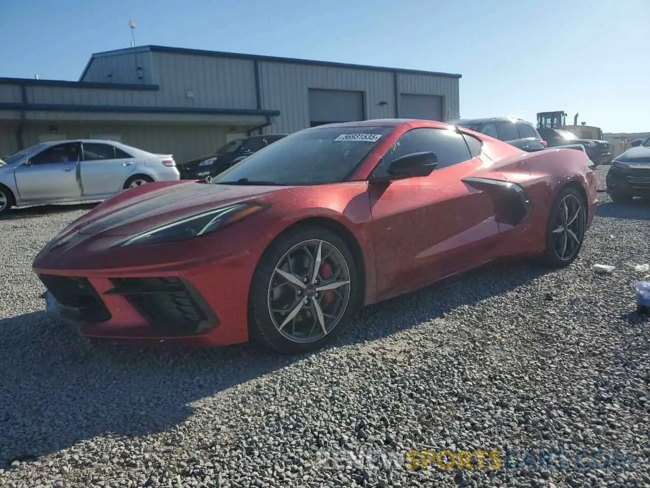 1 fotografías del automóvil dañado 1G1YC2D40P5102603 CHEVROLET CORVETTE 2023