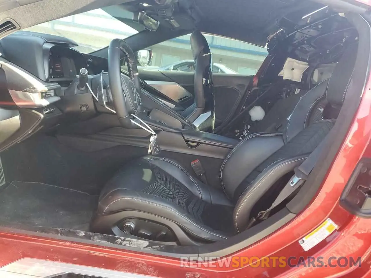 7 fotografías del automóvil dañado 1G1YC2D40P5102603 CHEVROLET CORVETTE 2023