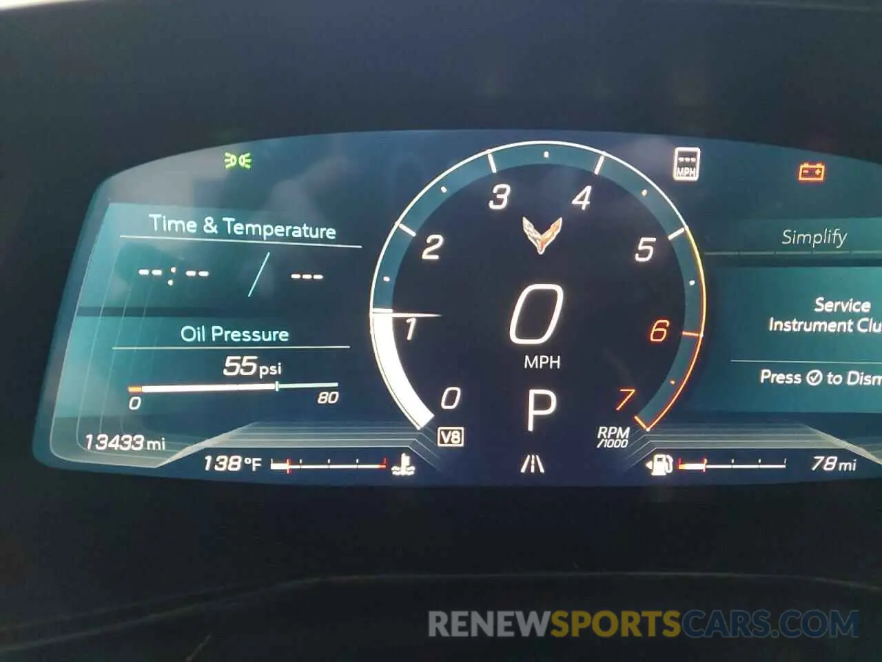 9 fotografías del automóvil dañado 1G1YC2D4XP5108215 CHEVROLET CORVETTE 2023