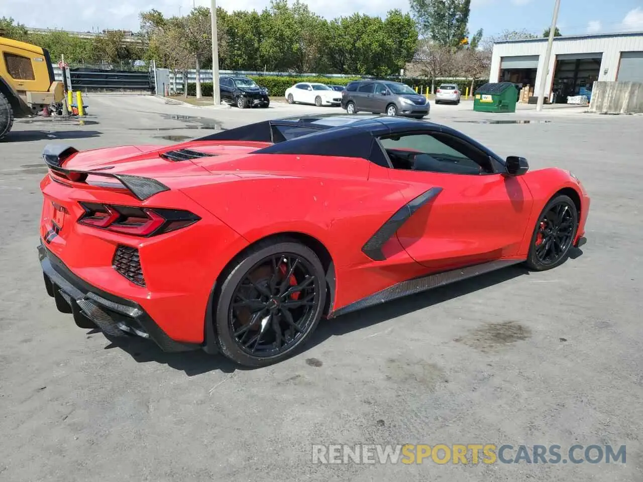 3 fotografías del automóvil dañado 1G1YC3D40P5103918 CHEVROLET CORVETTE 2023