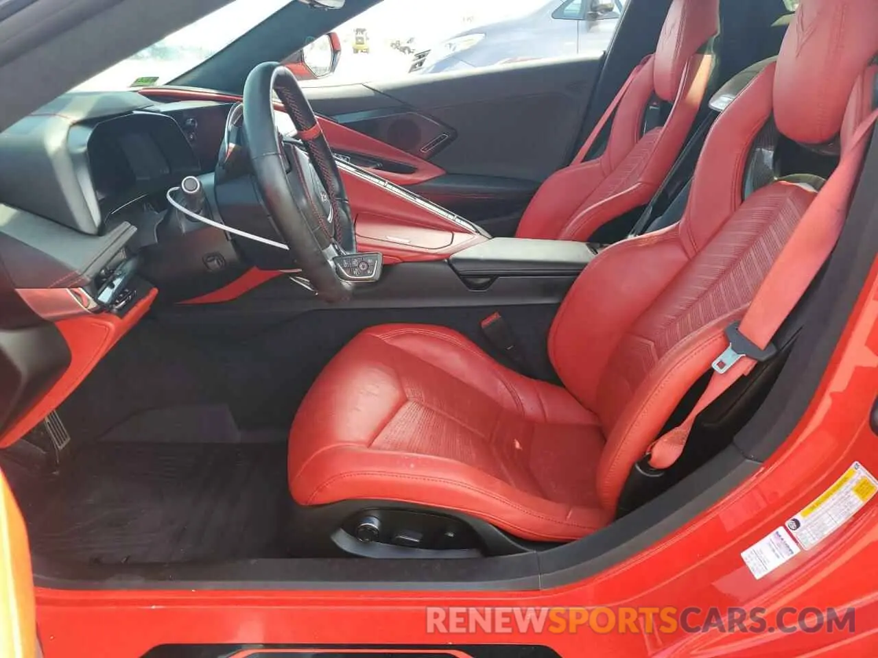7 fotografías del automóvil dañado 1G1YC3D40P5103918 CHEVROLET CORVETTE 2023