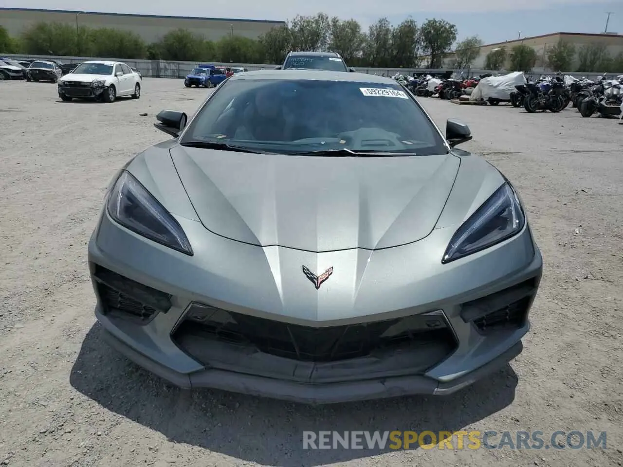 5 fotografías del automóvil dañado 1G1YC3D40P5132111 CHEVROLET CORVETTE 2023