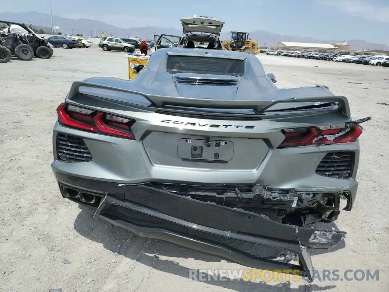 6 fotografías del automóvil dañado 1G1YC3D40P5132111 CHEVROLET CORVETTE 2023