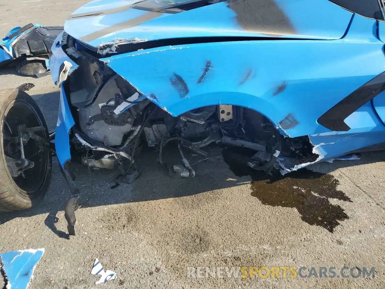 10 fotografías del automóvil dañado 1G1YA2D40R5114730 CHEVROLET CORVETTE 2024