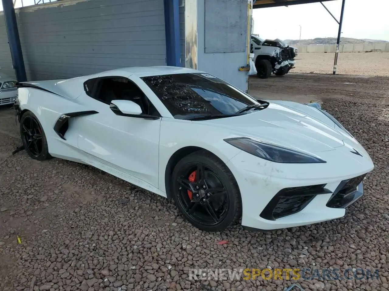 4 fotografías del automóvil dañado 1G1YA2D42R5129570 CHEVROLET CORVETTE 2024