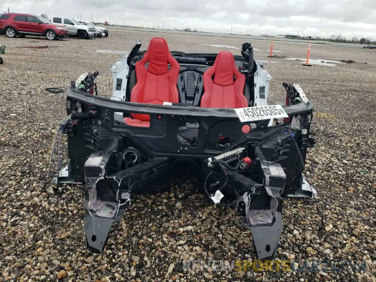 5 fotografías del automóvil dañado 1G1YA3D46R5113216 CHEVROLET CORVETTE 2024