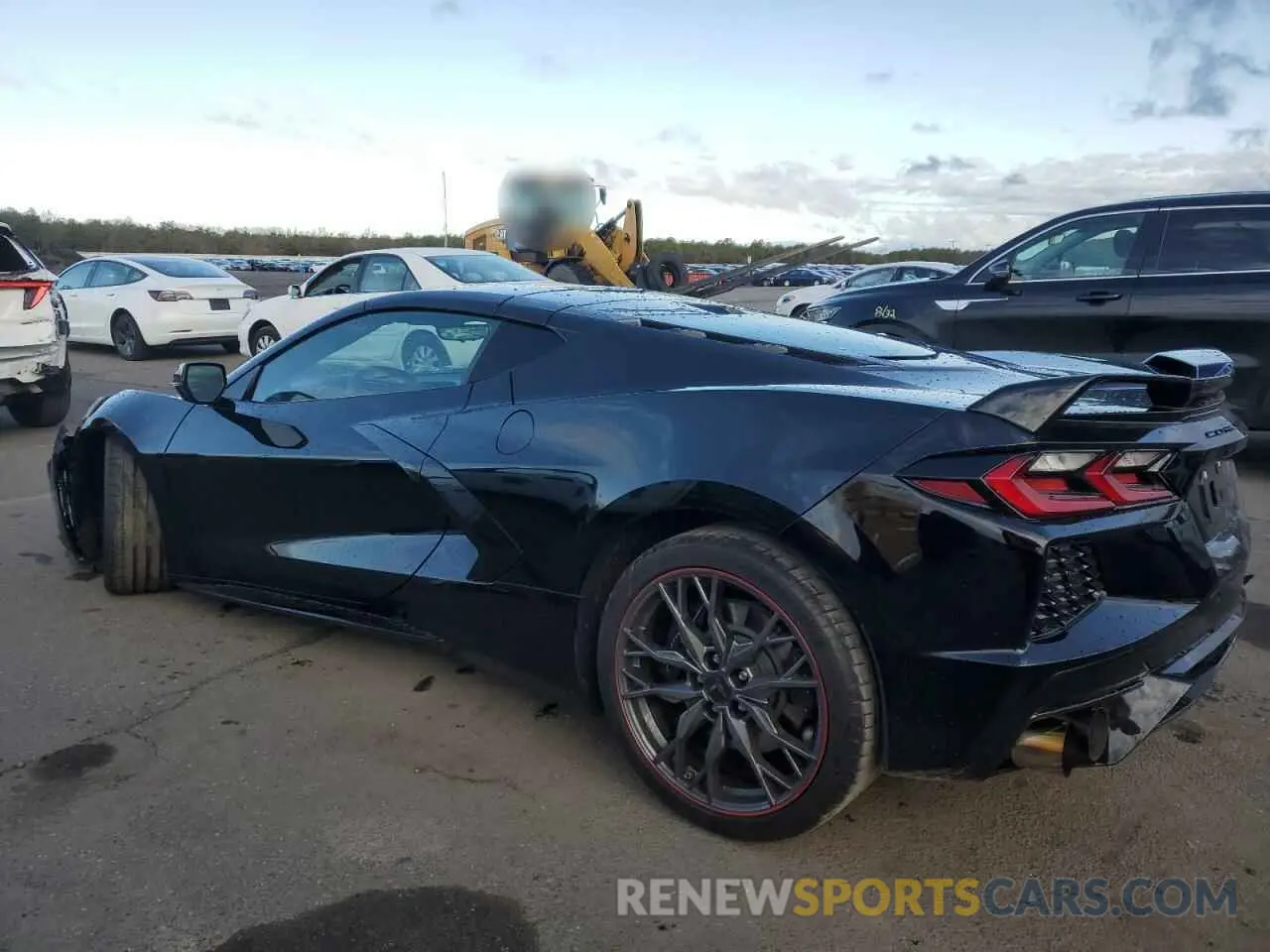 2 fotografías del automóvil dañado 1G1YB2D43R5120793 CHEVROLET CORVETTE 2024