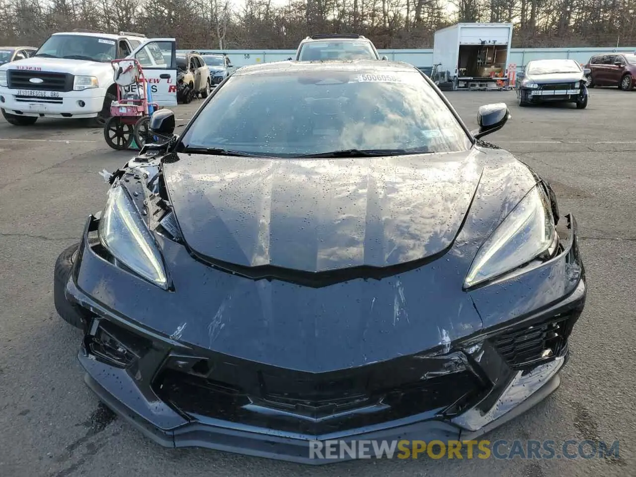 5 fotografías del automóvil dañado 1G1YB2D43R5120793 CHEVROLET CORVETTE 2024