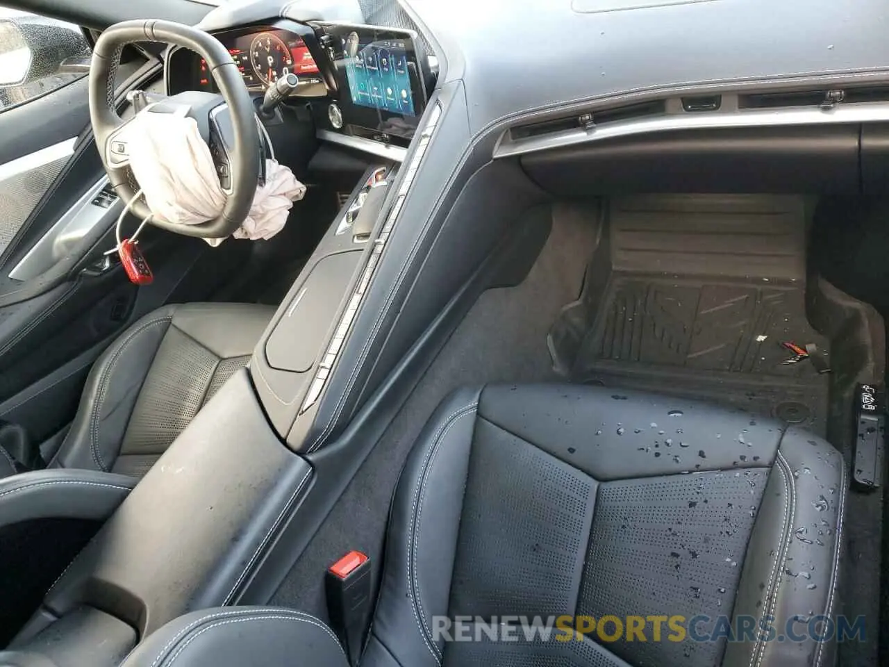 8 fotografías del automóvil dañado 1G1YB2D43R5120793 CHEVROLET CORVETTE 2024
