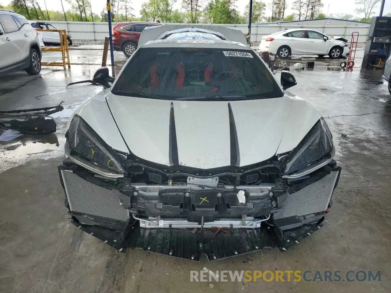 5 fotografías del automóvil dañado 1G1YB2D48R5101625 CHEVROLET CORVETTE 2024