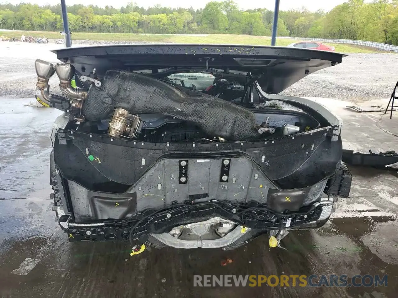 6 fotografías del automóvil dañado 1G1YB2D48R5101625 CHEVROLET CORVETTE 2024