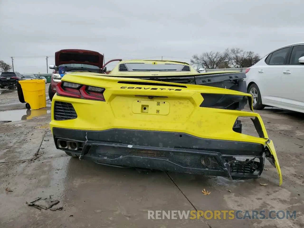 6 fotografías del automóvil dañado 1G1YB2D48R5108980 CHEVROLET CORVETTE 2024
