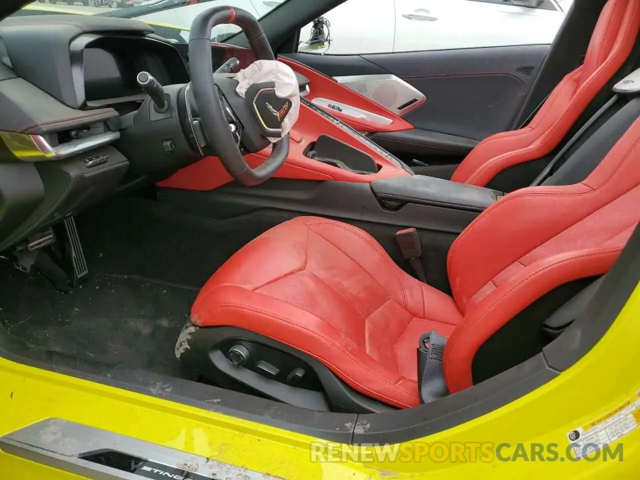 7 fotografías del automóvil dañado 1G1YB2D48R5108980 CHEVROLET CORVETTE 2024